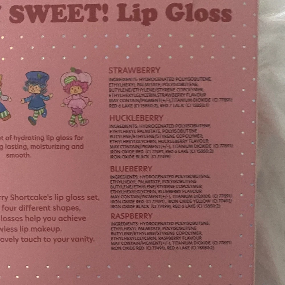 Strawberry shortcake How Sweet! Lip Gloss - New in box